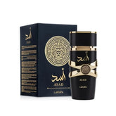 Lattafa Perfumes Black Edition Asad For Unisex Eau De Perfume Spray, 3.4 Ounce Long-Lasting Floral Scent Best Gift